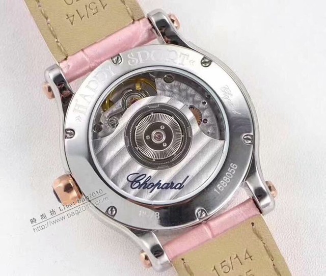 蕭邦HAPPY SPORT MEDIUM AUTOMATIC系列 278559-3001 蕭邦複刻女神級腕表  gjs1831
